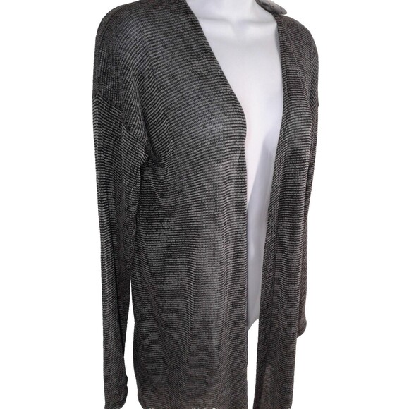 Fairycore Black Open Front Cardigan Lacy Back Panel Love By Design M Romantic - Picture 2 of 7